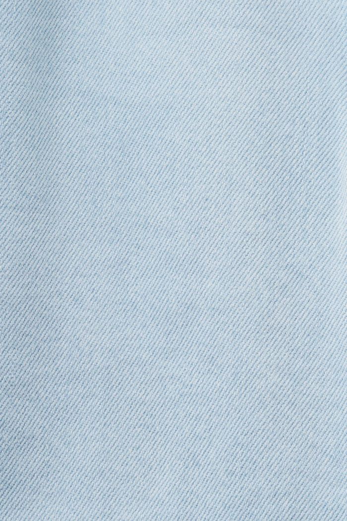 Mid rise denim minirok, BLUE BLEACHED, detail image number 6