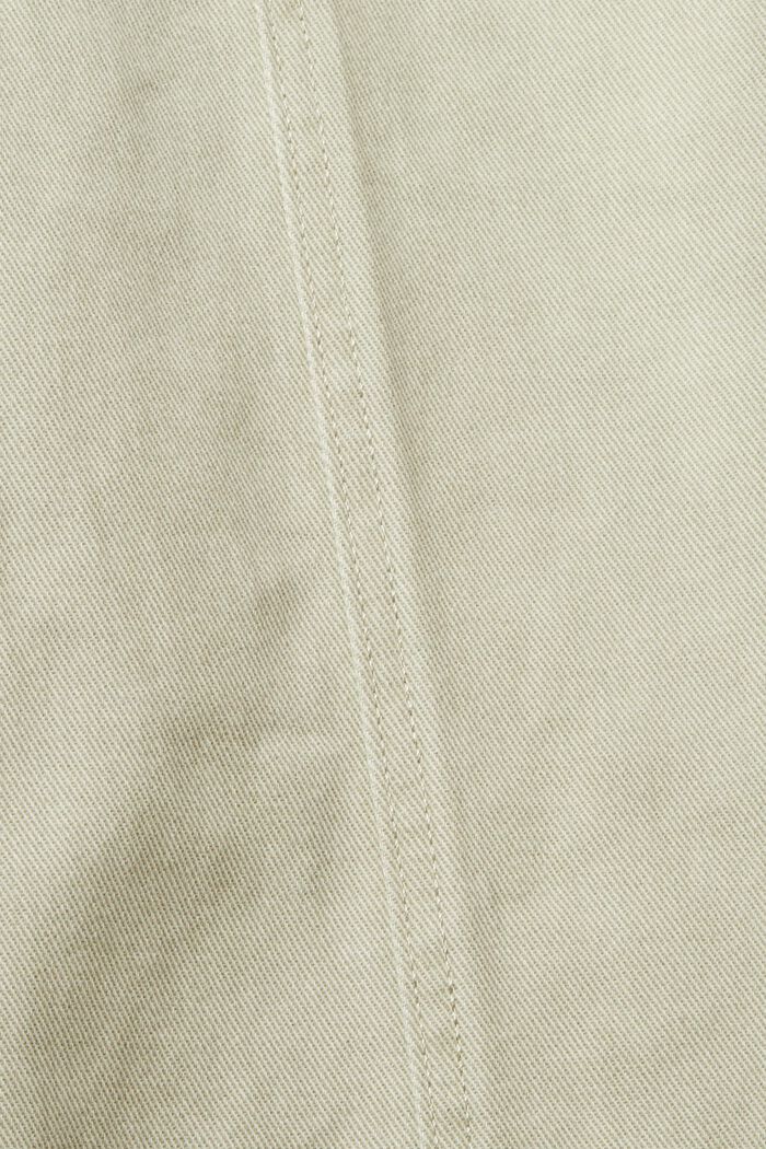 Jupe-culotte à taille haute, PALE KHAKI, detail image number 4
