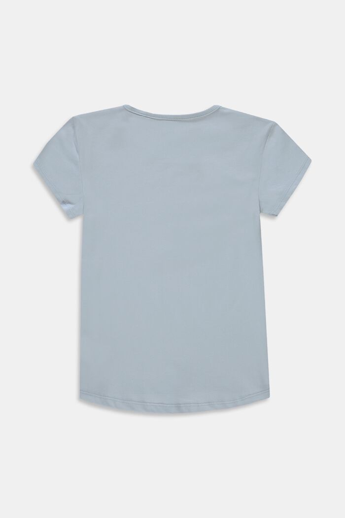 T-shirt met print, PASTEL BLUE, detail image number 1