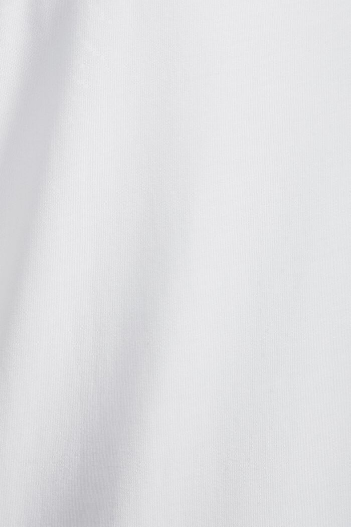 Geborduurde jurk van katoenjersey, WHITE, detail image number 4