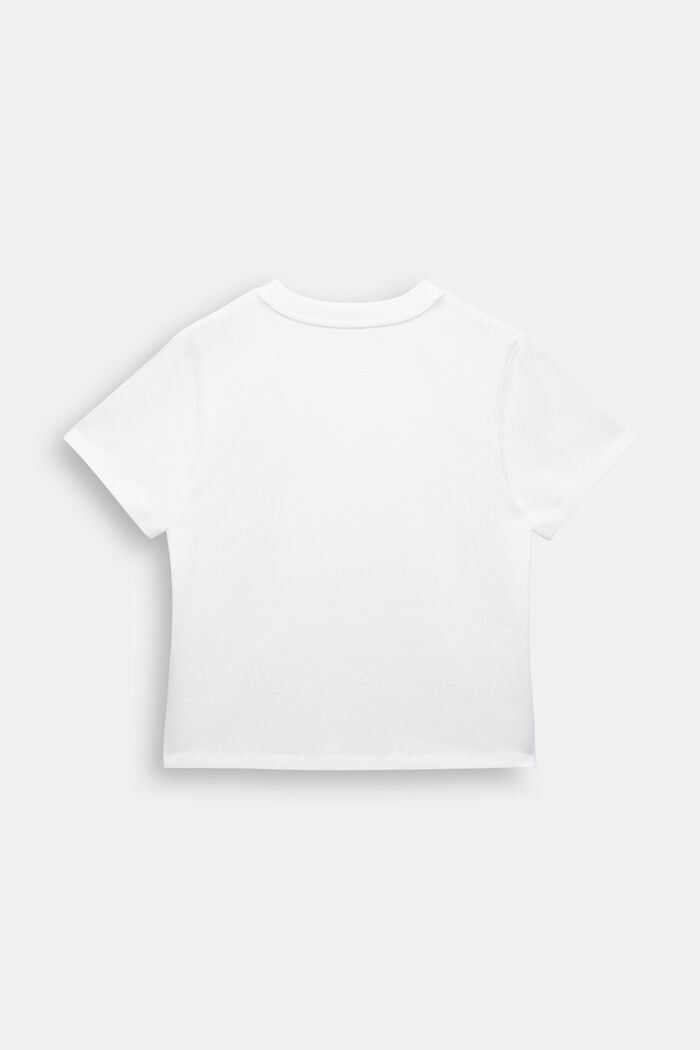 T-shirt graphique en jersey de coton, WHITE, detail image number 3
