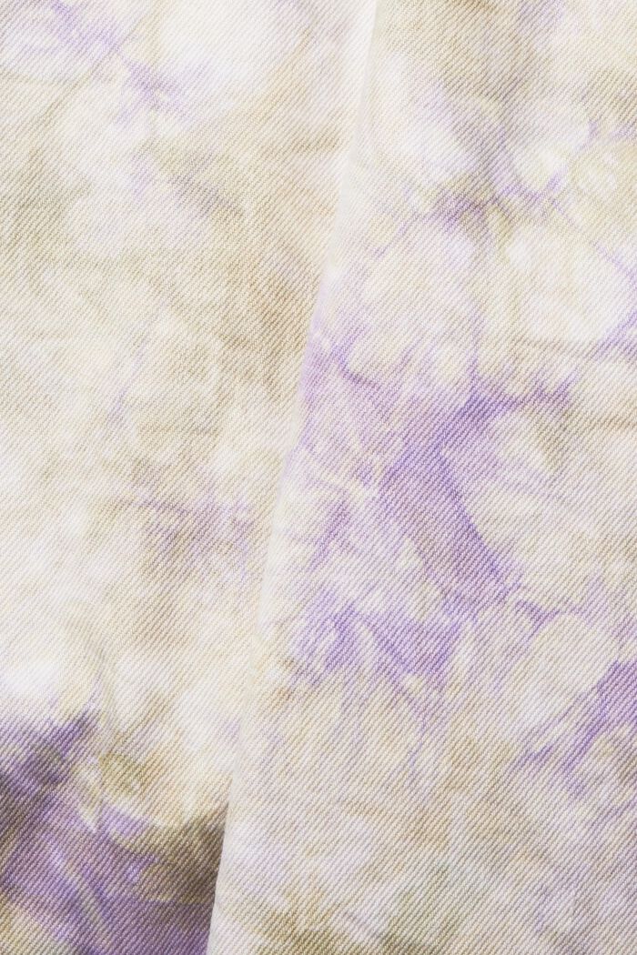 Shacket au délavage batik, OFF WHITE, detail image number 7