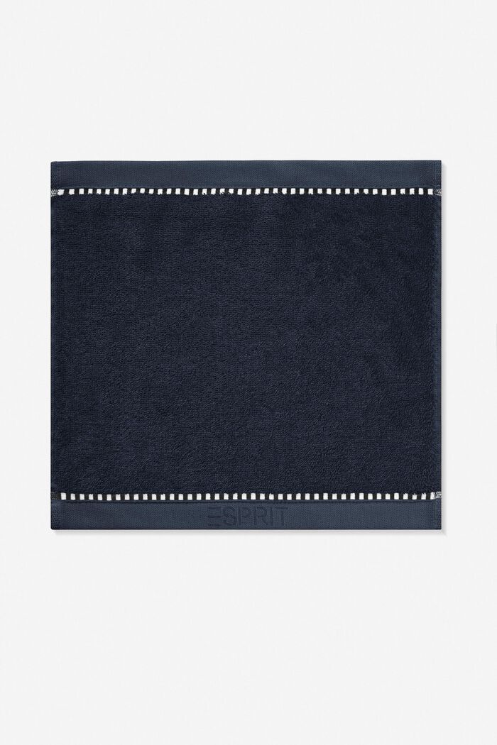 Met TENCEL™: handdoekenlijn van badstof, NAVY BLUE, detail image number 6
