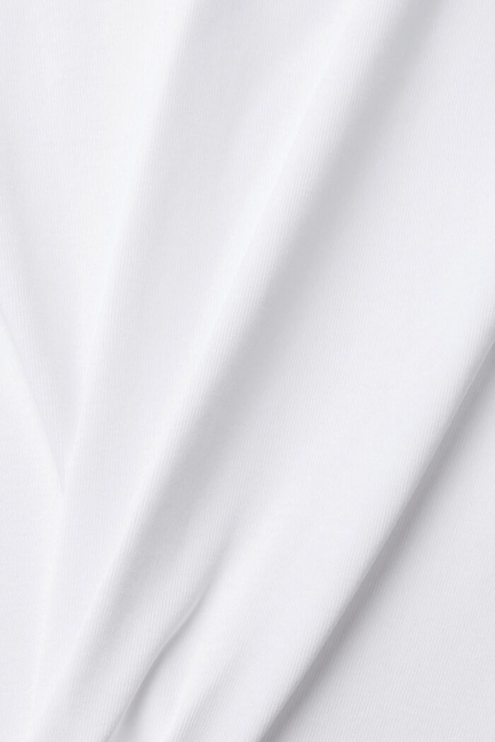 Jersey longsleeve, WHITE, detail image number 5