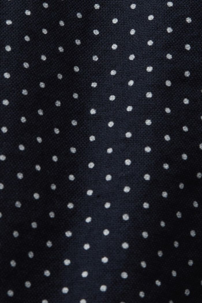 Buttondown-overhemd met print, NAVY, detail image number 7