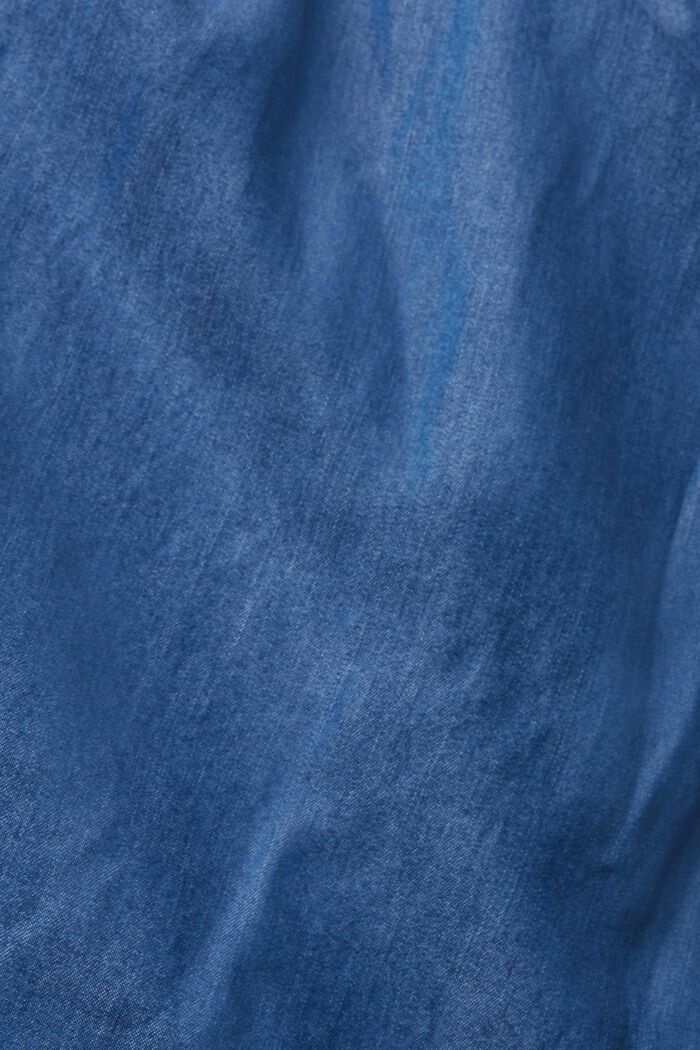 En TENCEL™ : la robe d’aspect denim, BLUE MEDIUM WASHED, detail image number 4