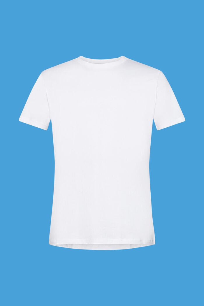 Slim fit katoenen shirt, WHITE, detail image number 6