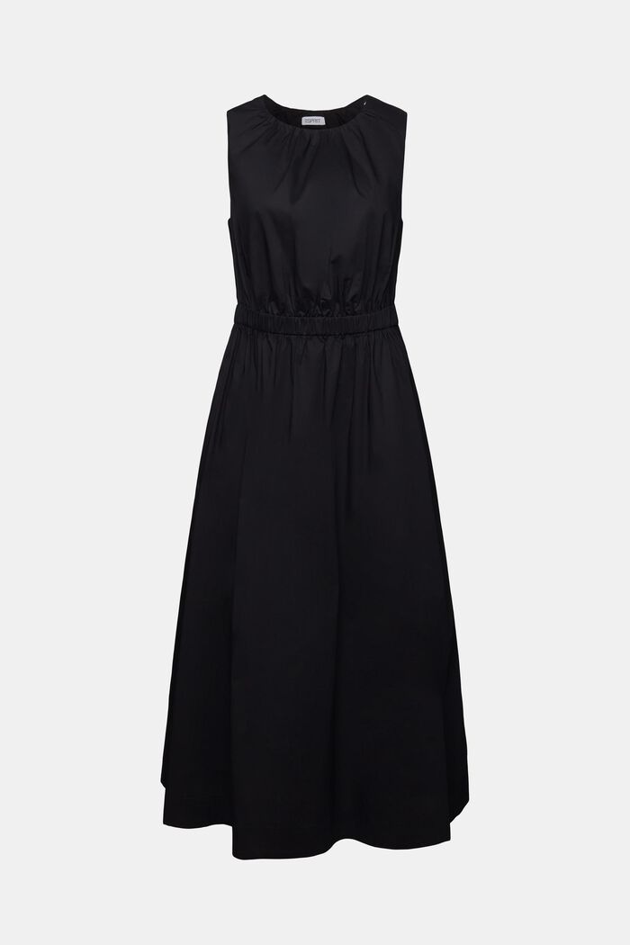 Mouwloze midi-jurk, BLACK, detail image number 6