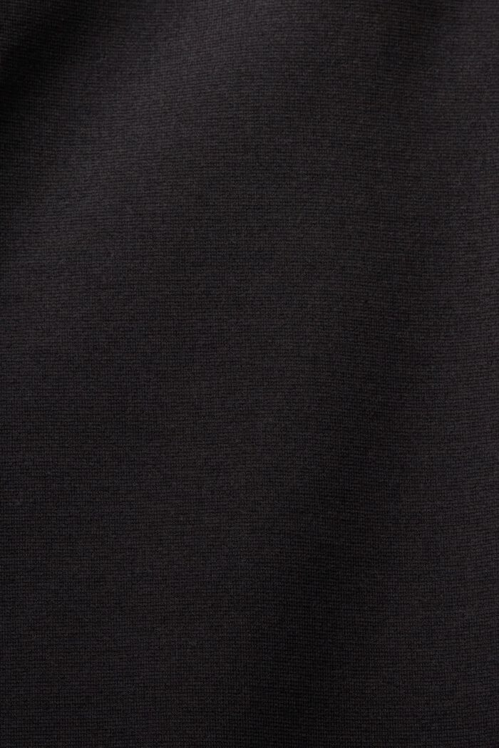 Pantalon en matière Punto à base zippée, BLACK, detail image number 5