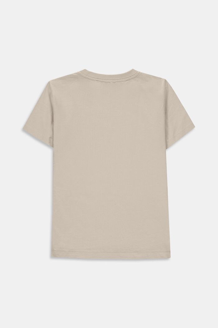 T-shirt à imprimé graphique, 100 % coton, SILVER, detail image number 1