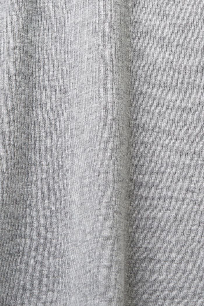 T-shirt en jersey de coton animé d’un logo, LIGHT GREY, detail image number 4