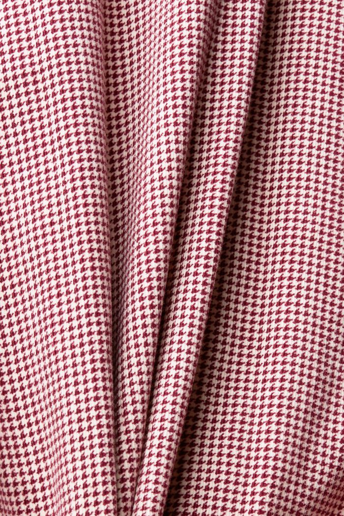 Corduroy overhemd met pied-de-poule motief, ICE, detail image number 4