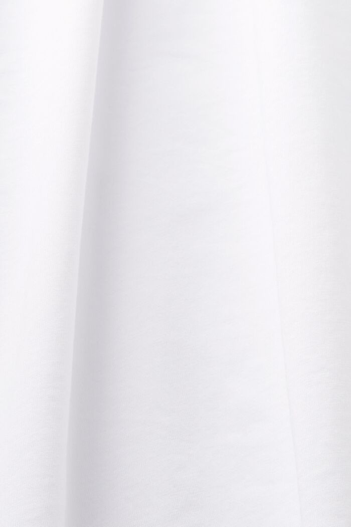 Jersey T-shirt van organic cotton, WHITE, detail image number 4