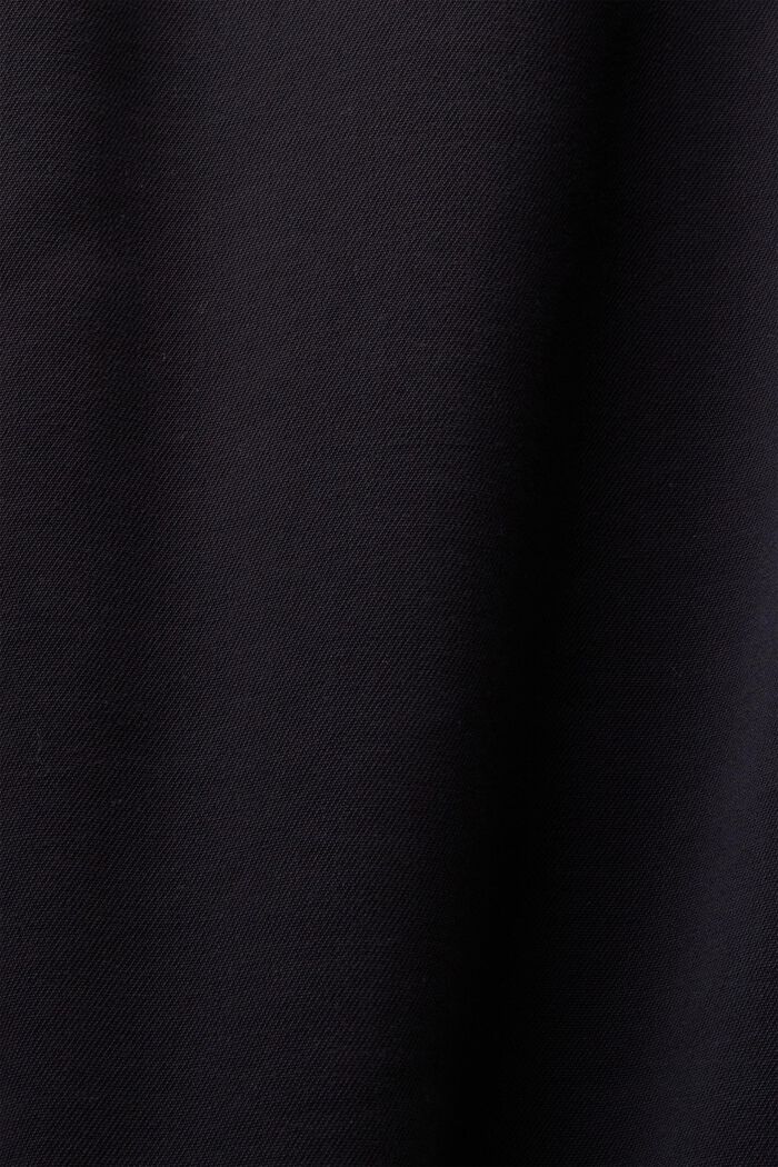 Robe longueur midi de style utilitaire, BLACK, detail image number 5