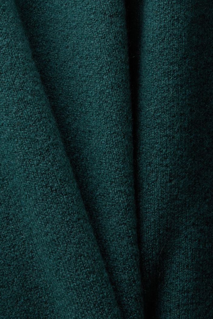 Mini-robe en maille, EMERALD GREEN, detail image number 5