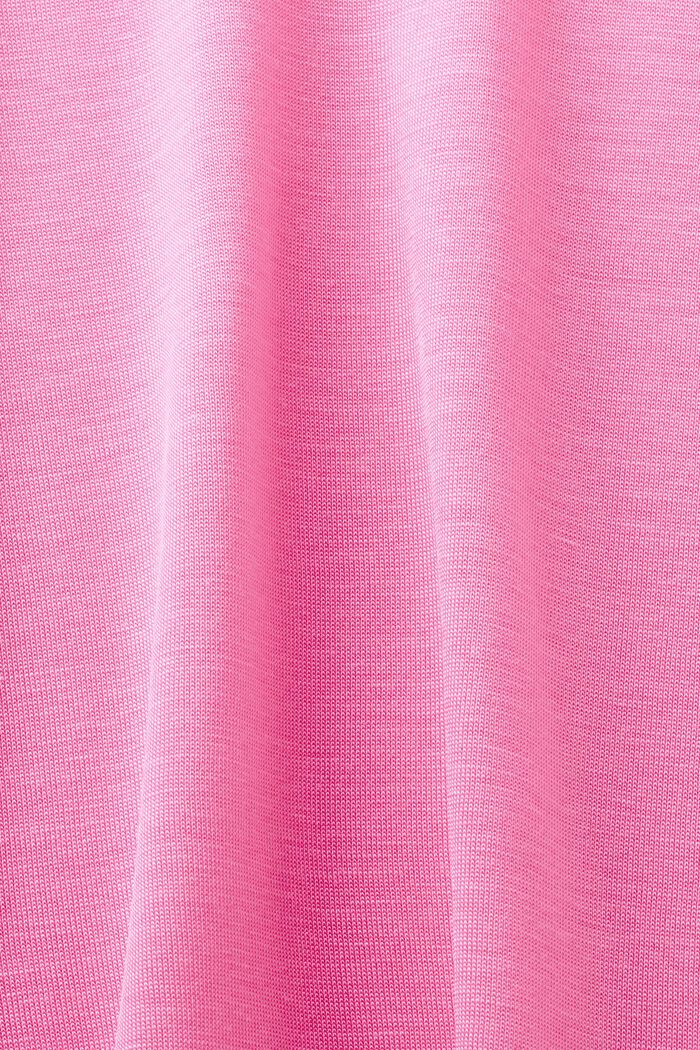 Jersey top met lange mouwen, PINK FUCHSIA, detail image number 6