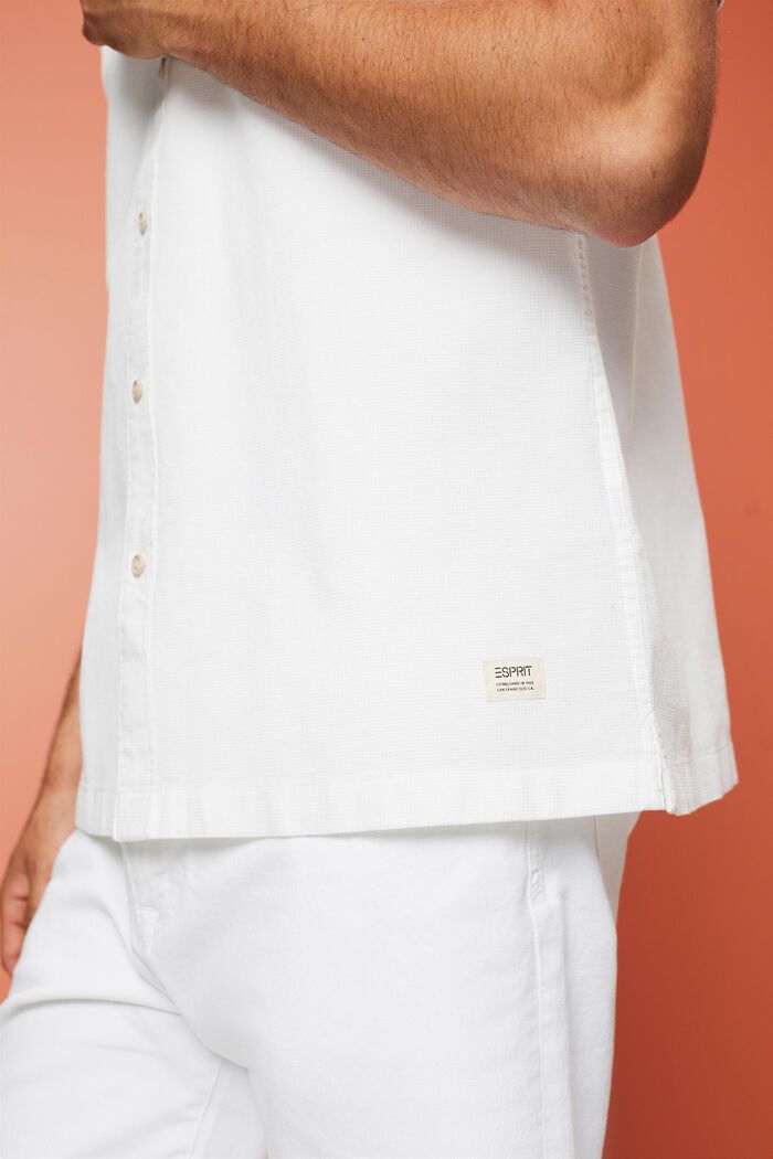 T-shirt à manches courtes, 100 % coton, WHITE, detail image number 4