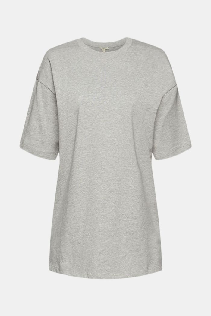 T-shirt oversize en coton, LIGHT GREY, detail image number 6