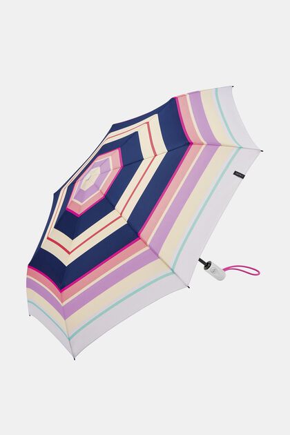 Parapluie de poche à rayures Easymatic