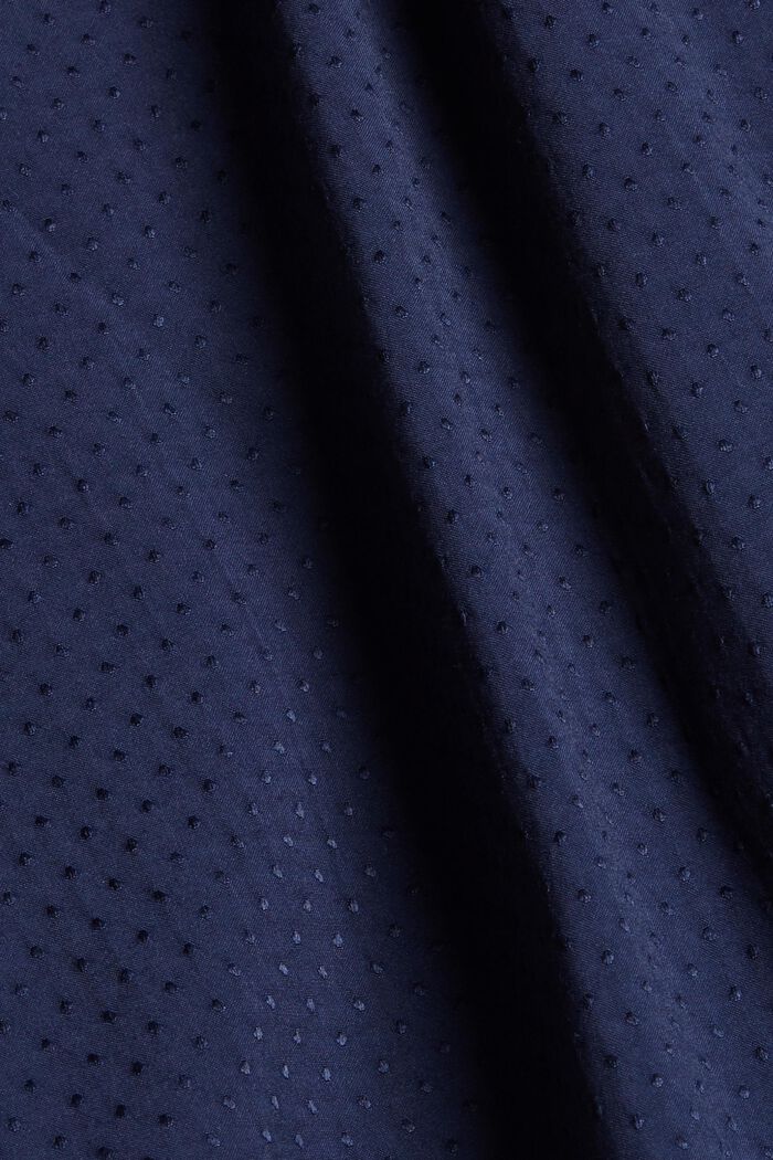 Tunique de jacquard à teneur en fibres LENZING™ ECOVERO™, NAVY, detail image number 4