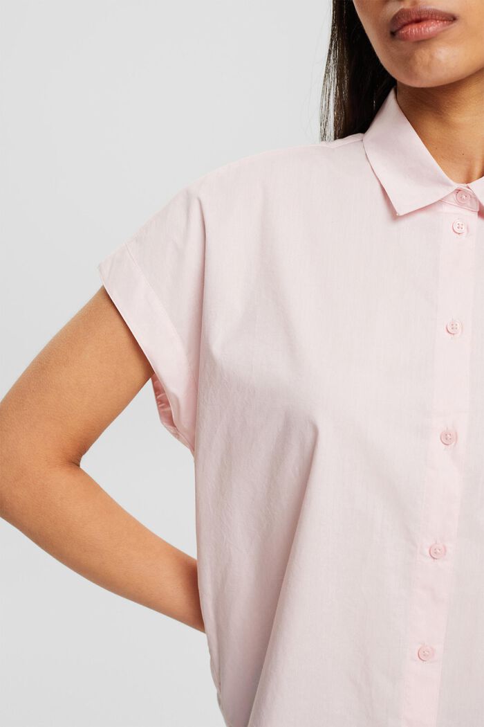 Chemisier 100 % coton, LIGHT PINK, detail image number 0