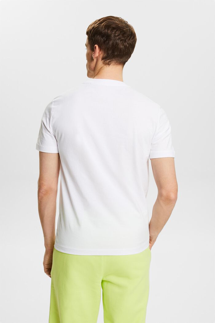 T-shirt en jersey de coton biologique, WHITE, detail image number 3