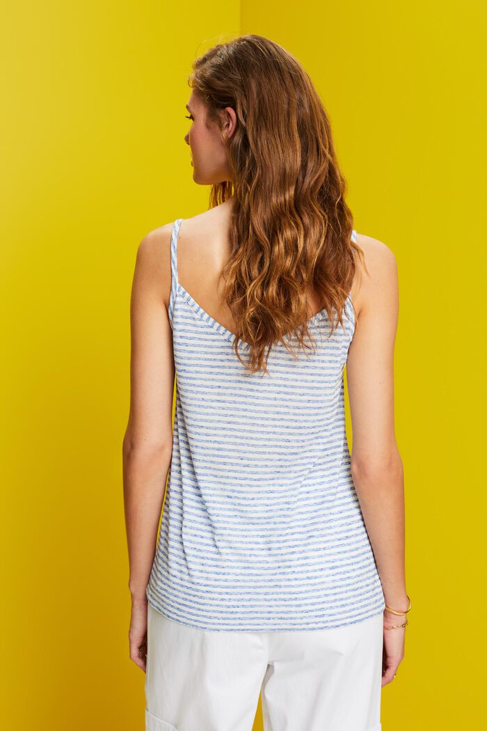 Gerecycled: jersey camisole, BRIGHT BLUE, detail image number 3