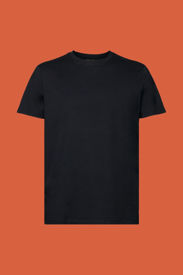 T-shirt en jersey, 100 % coton, BLACK, detail image number 6