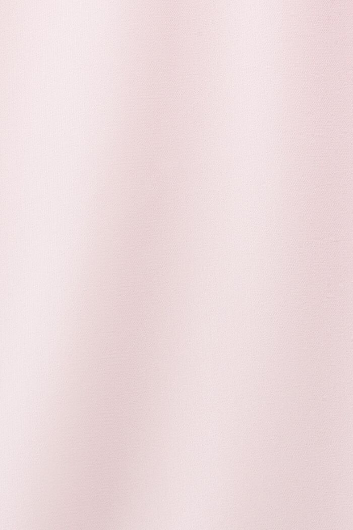 Crêpe chiffon mini-jurk met print, PASTEL PINK, detail image number 5
