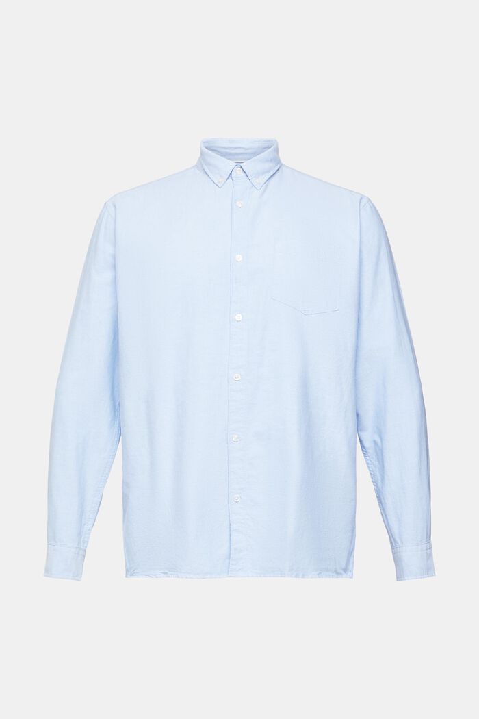 Overhemd met buttondownkraag, LIGHT BLUE, detail image number 6