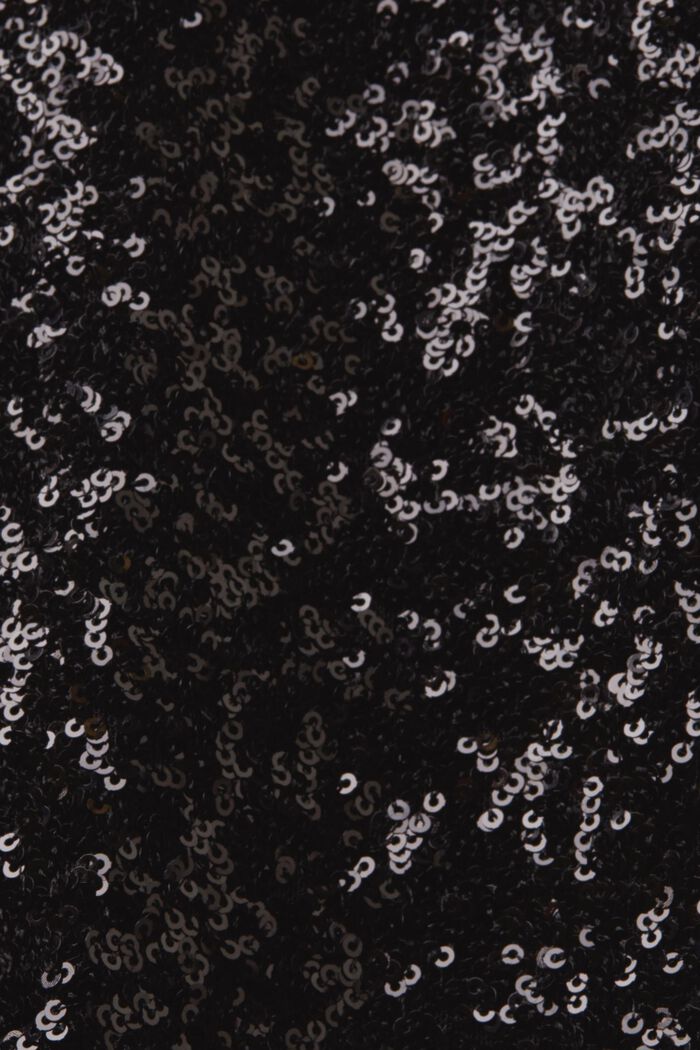 Maxi-jurk met pailletjes, BLACK, detail image number 6