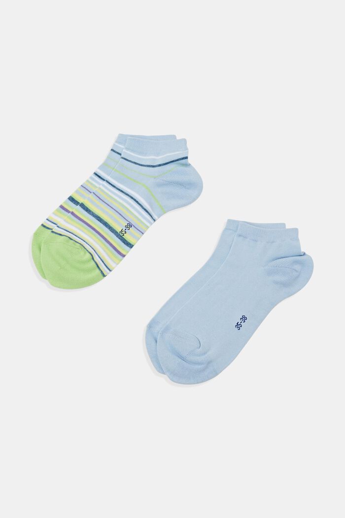 Set van 2 paar sokken van organic cotton, CLOUD, detail image number 0