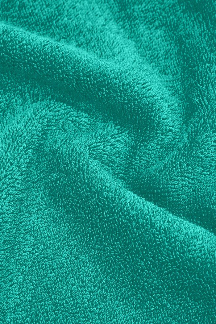 À teneur en TENCEL™ : le lot de 3 serviettes en tissu éponge, OCEAN TEA, detail image number 1