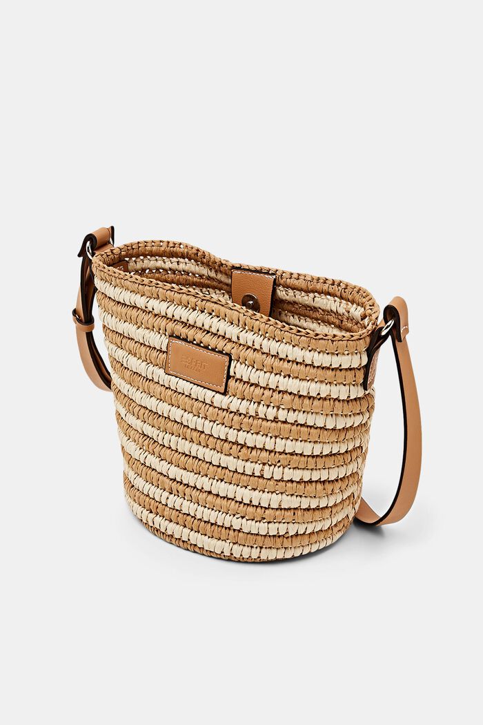 Mini basket bag, CAMEL, detail image number 2