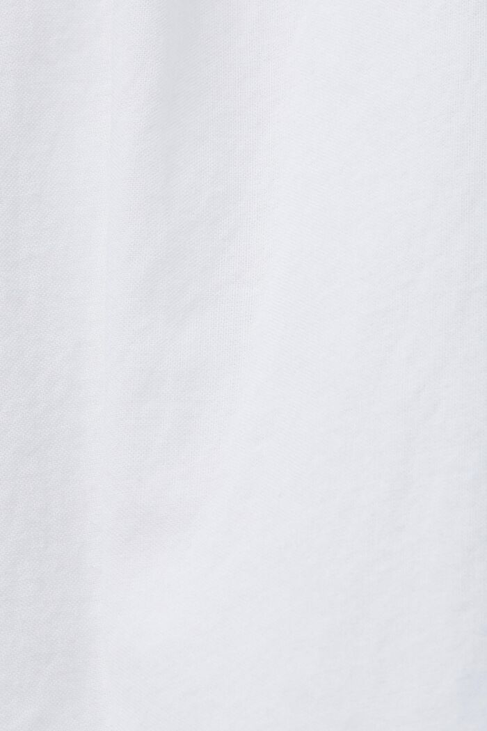 Katoenen minirok met borduursel, WHITE, detail image number 5