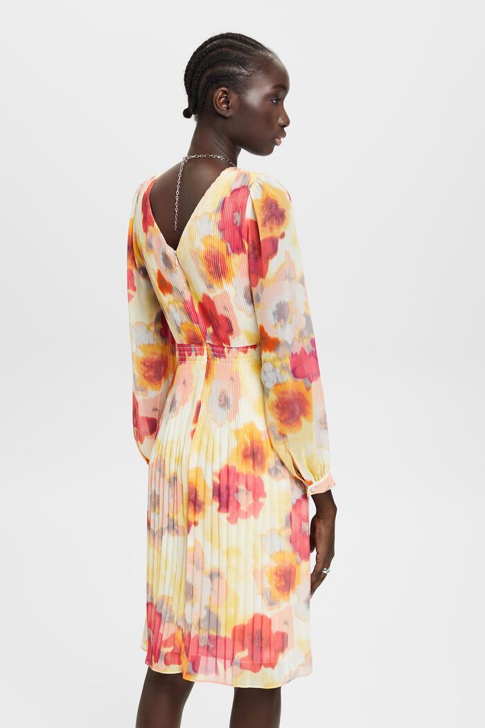 Mini-robe à imprimé floral all-over, ORANGE, detail image number 3
