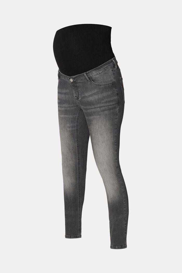 MATERNITY skinny jeans, BLACK DARK WASHED, detail image number 5
