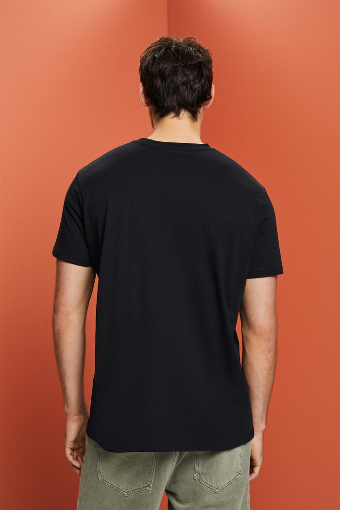 Jersey T-shirt, 100% katoen, BLACK, detail image number 3