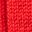 Ribgebreide jurk met plooien, RED, swatch