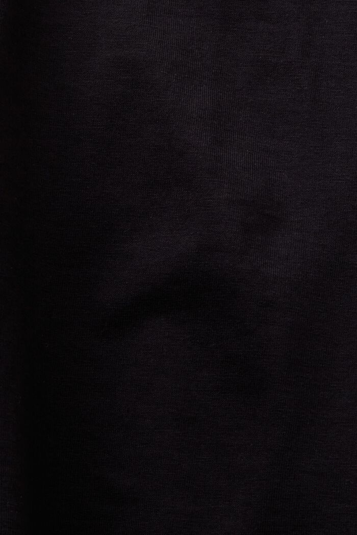 T-shirt à imprimé graphique, BLACK, detail image number 4