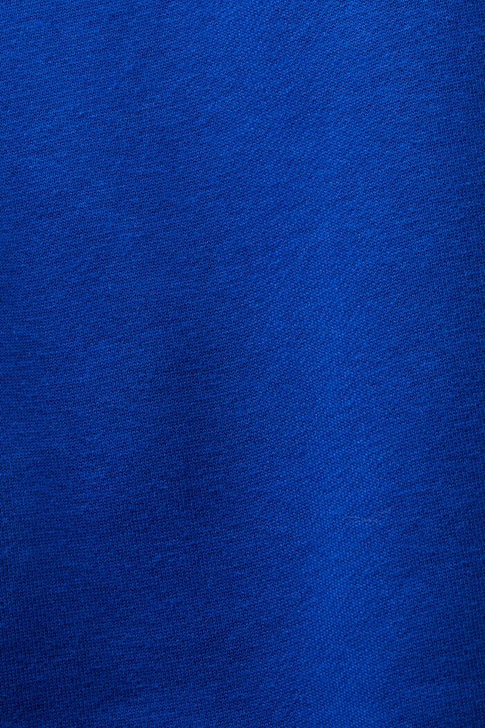 Logo-sweatbroek van katoenen fleece, BRIGHT BLUE, detail image number 5