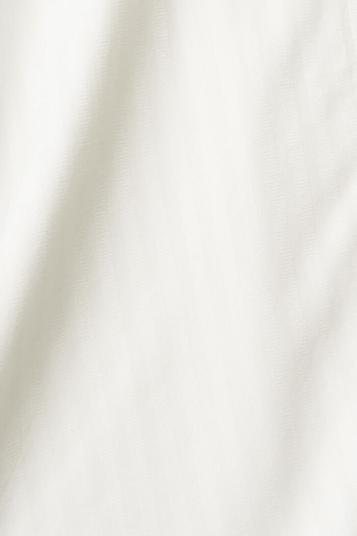 Blouse met gerimpelde kraag, LENZING™ ECOVERO™, OFF WHITE, detail image number 1