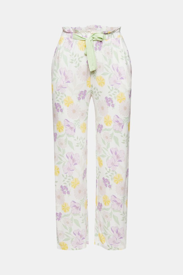 Pantalon de pyjama à motif floral, en LENZING™ ECOVERO™