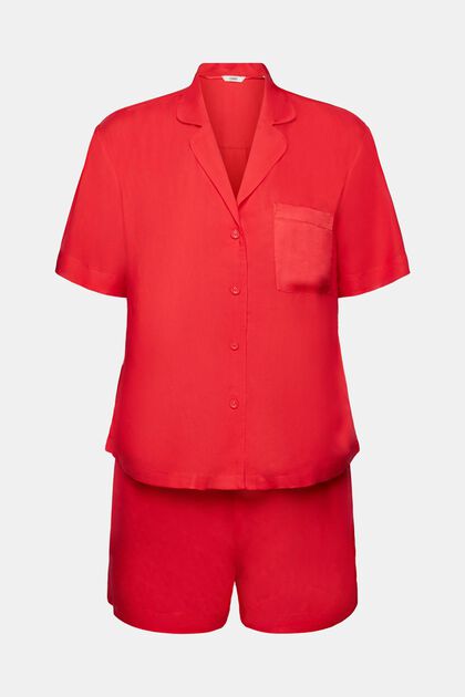 Ensemble de pyjama avec short, RED, overview
