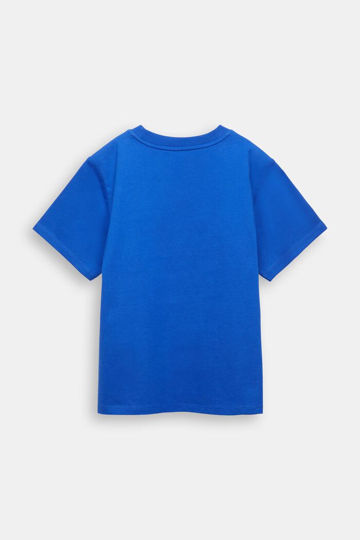 T-shirt graphique en jersey de coton, BRIGHT BLUE, detail image number 3