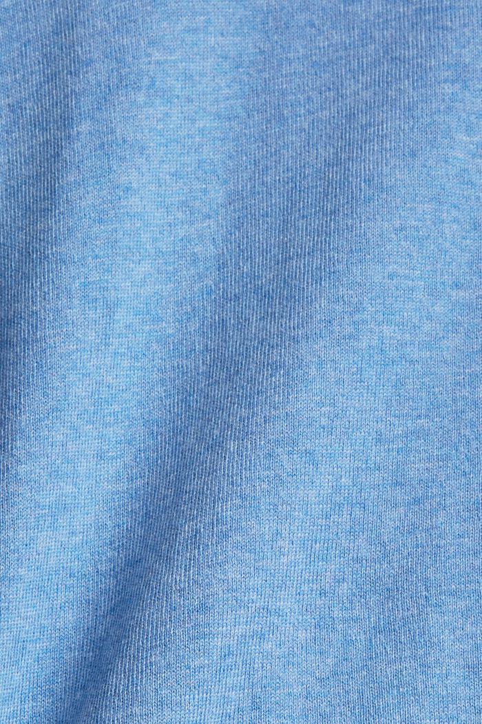 Pull-over à capuche, 100 % coton, LIGHT BLUE LAVENDER, detail image number 1