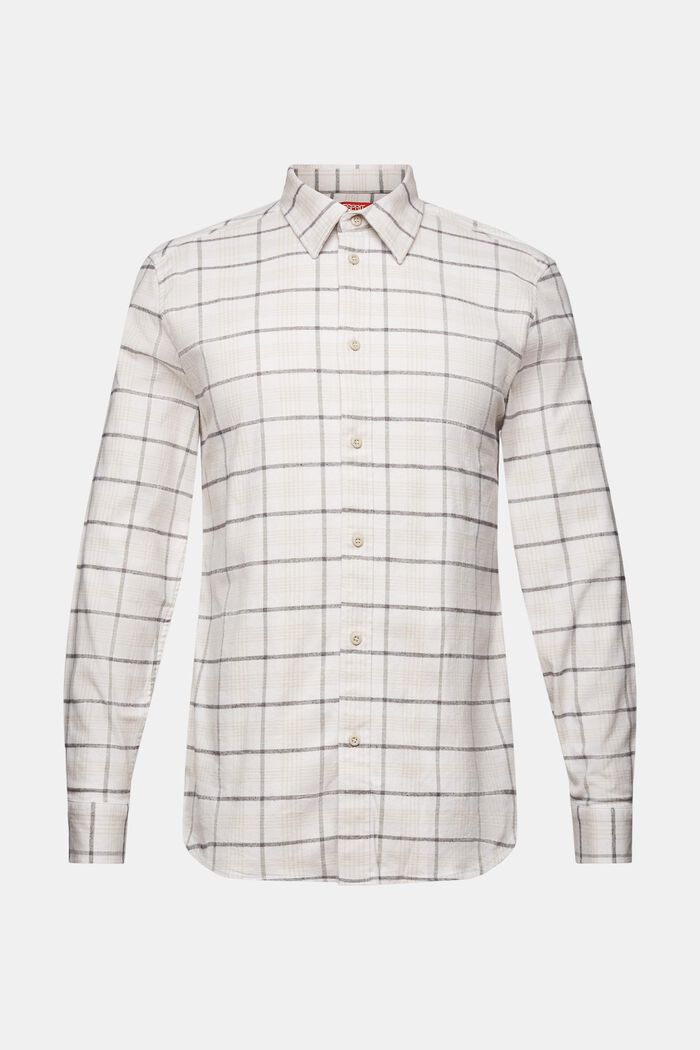 Flanellen overhemd met ruiten, WHITE, detail image number 5