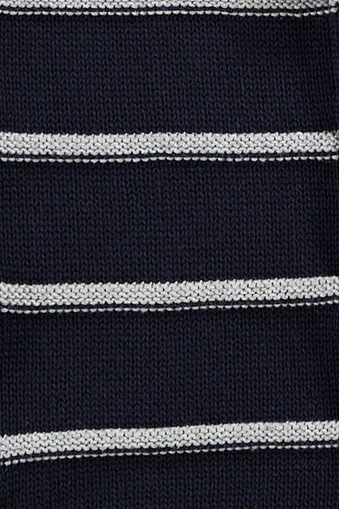 Gestreepte sjaal, NAVY, detail image number 2