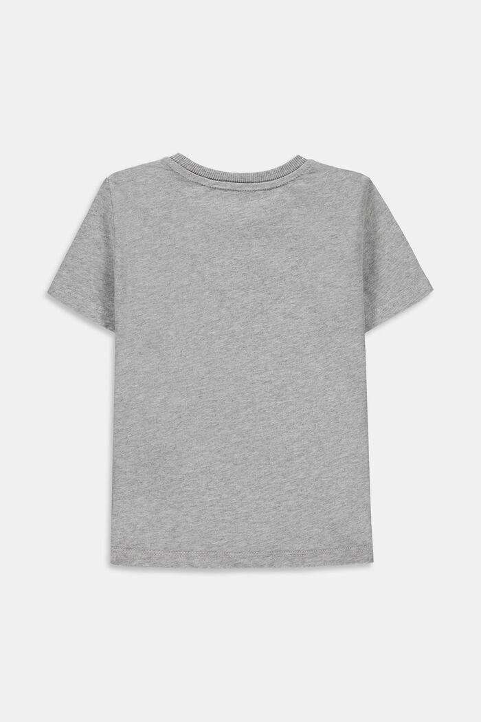 T-shirt met kreeftprint, 100% katoen, MEDIUM GREY, detail image number 1