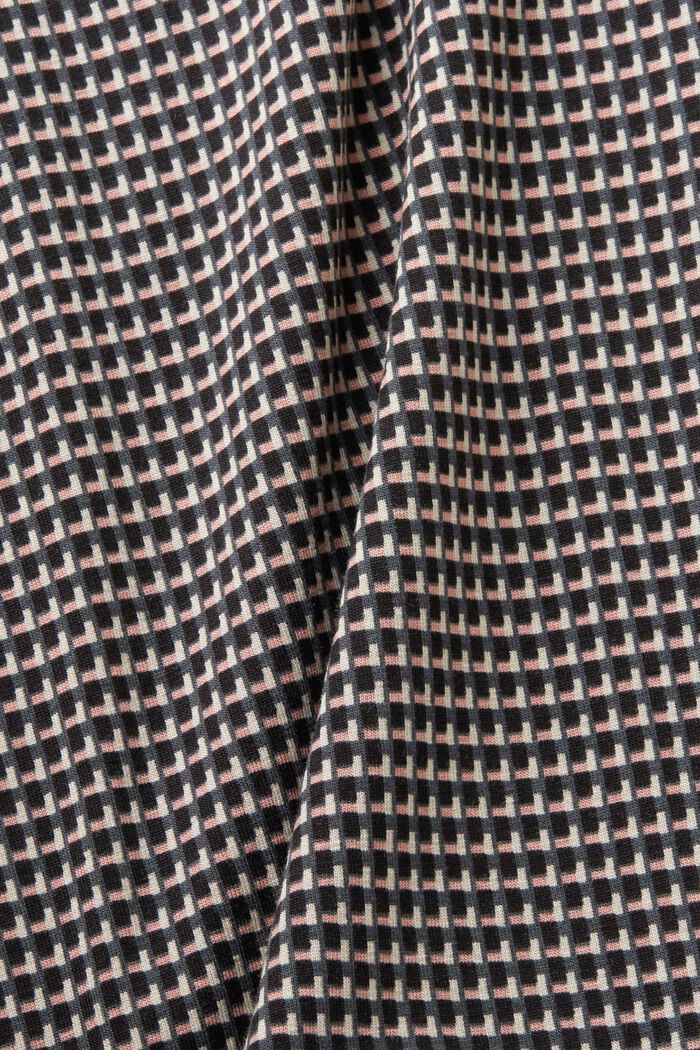 Pyjama à motif all-over, BLACK, detail image number 4